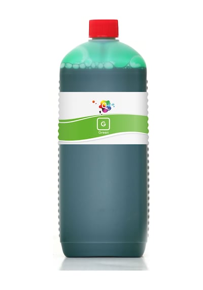 QC HP Designjet Z2100GP 24 Uyumlu Yazıcı Mürekkebi 1000ml G Green Yeşil Pigment