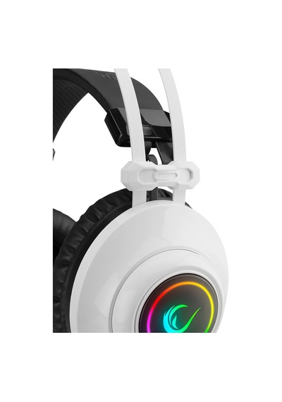 Rm-k1 Pulsar Beyaz Usb 7.1 Surround+titreşim Rgb Işık Efektli Gaming Oyuncu Mikrofonlu Kulaklık