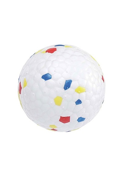 M-pets Bloom Ball Parçalanmaz Top Köpek Oyuncağı Beyaz 5,5 Cm 244-50132.02
