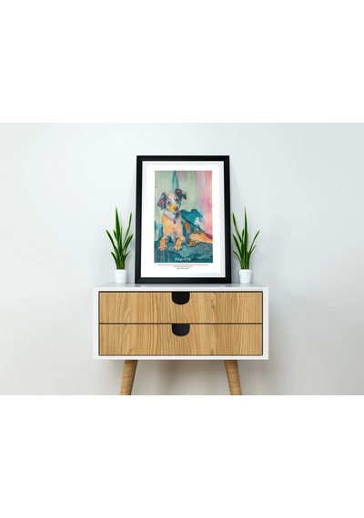 Paw-pow No:19 Art Print