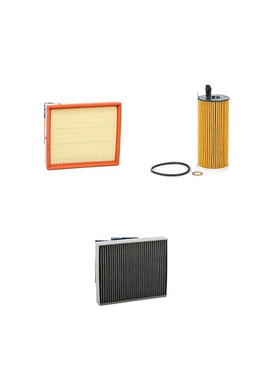 Sardes Filtre Seti Bmw F20 F21 F31 2012+ 116d 118d Dizel 3lü Hava + Yağ F. + Polen