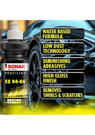Ayrex Sonax Profesyonel Çizik Giderici Cila 04 06 250 Ml