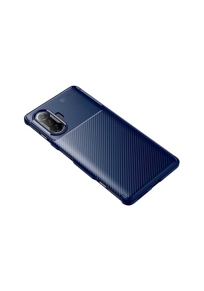 Xiaomi Redmi K40 Gaming Kılıf Zore Negro Karbon Tasarım Silikon Kılıf