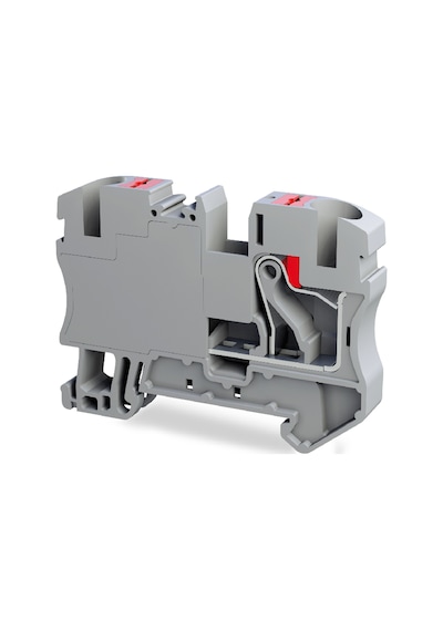 Tbloc Pft 10 Gri Push-in Tek Katlı Klemens