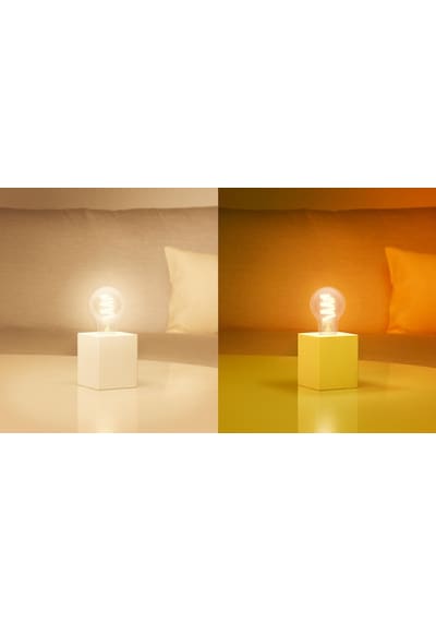Wiz Rgb Filament Şeffaf 40w A60 E27 Akıllı Ampul Renkli