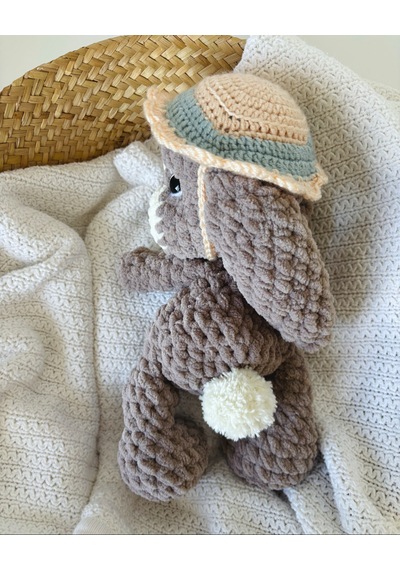 Clementine The Bunny Uyku Arkadaşı Beyaz - Gri