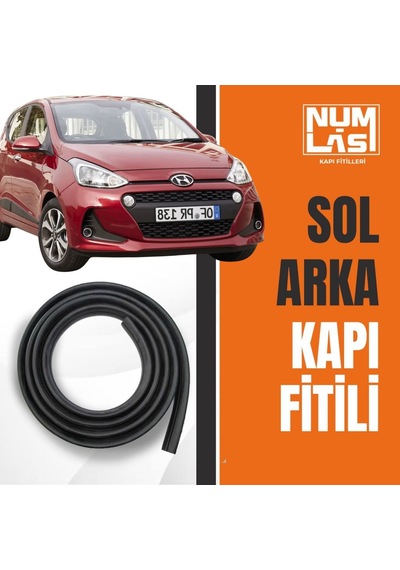 Hyundai İ10 2013-2019 Sol Arka Kapı Fitili-a Kalite-numlas-nm6144