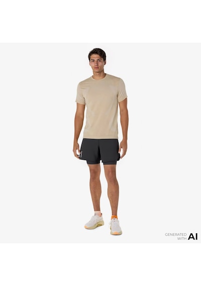 Salomon Cross 2in1 Kadın Siyah Antrenman Şortu - Lc1892100