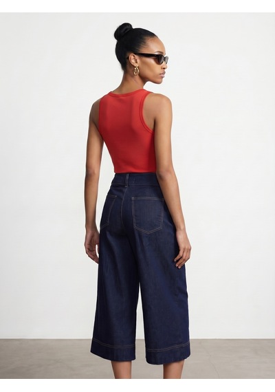 Dilvin 21259 Bisiklet Yaka Top-kırmızı