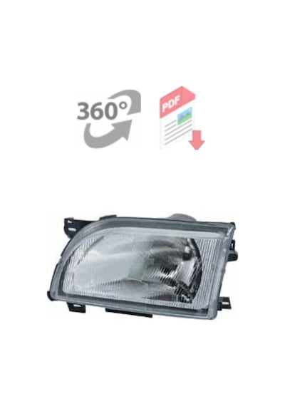 Ford Transit T12-t15 1991-2000 Sağ Far