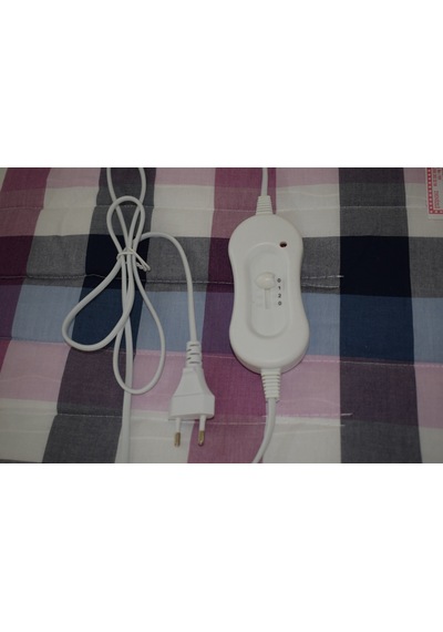 Meltem Çift Kş. Elektrikli Battaniye 120x150 pamuk Kumaşlı Çok Renkli