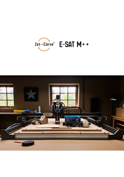 Zetcarve E-sat M Plus Router Ve Lazer 90x120 10 Watt