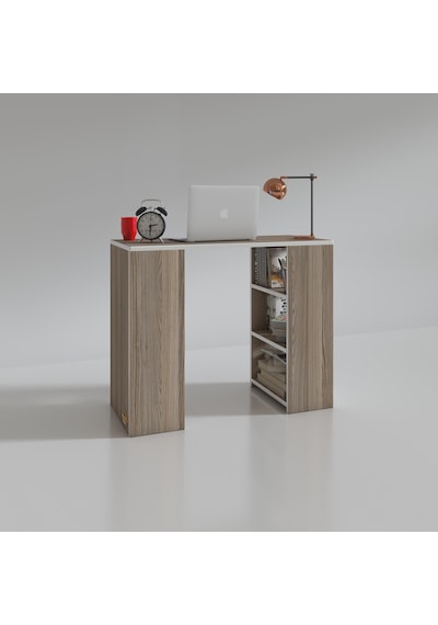 Kenzlife Bilgisayar Çalışma Masası Venüs Crd Ofis Sekreter Laptop Beyaz
