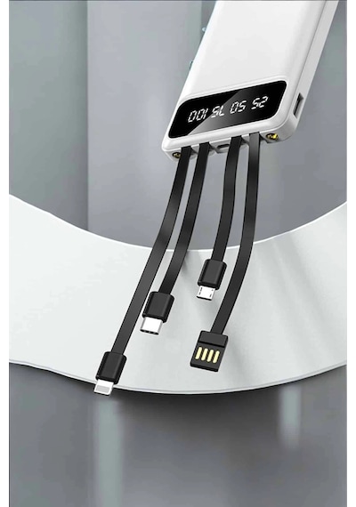 Bay Powerbank 20.000 Mah Lcd Ekran Usb Lightning Type-c Uyumlu İos Ve Android Najmaddin Diğer 64247101