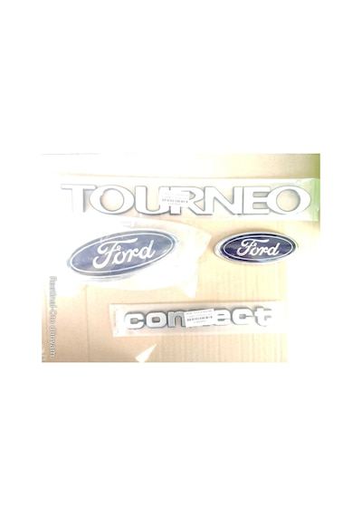 Tourneo Connect Ön Arma Arka Logo Bagaj Yazısı 4 Lü Takım 2007-2013 Uyumlu Ön Arma Yaylı
