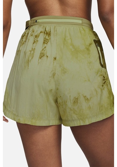 Nike Dri Fit Repel 3 İn Womens Running Short Fermuar Cepli Kadın Koşu Şortu Yeşil