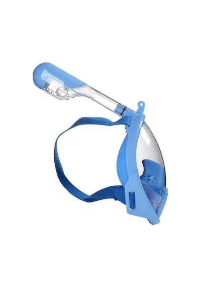 Full Face Snorkel Tam Yüz Dalış Maskesi Maske Set S-M Bermuda - 7 Çok Renkli