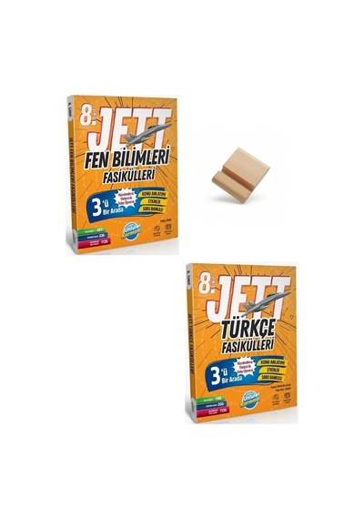 Ünlüler Karması Lgs 2027 Jett Fen Bilimleri Ve Türkçe Fasikülleri + Telefon Standı