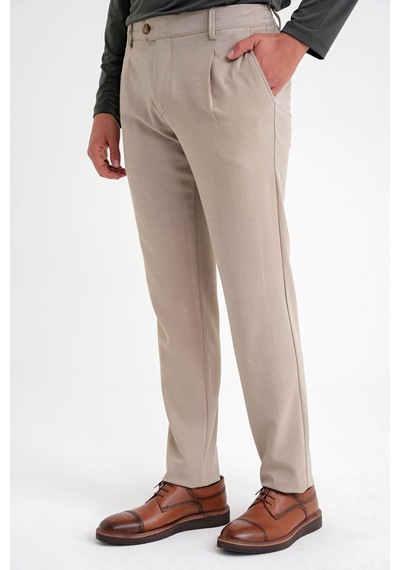 Efor P 1174 Pantolon Comfort Bej-1 Casual Bej