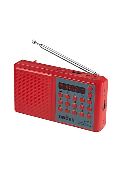 Deprem Radyosu Bluetoothlu Şarjlı Acil Durum Radyosu 18650 Pilli Fm/usb/tf Kart Destekli Taşınabilir Radyo Type-c Şarj Led Fenerli Y-096