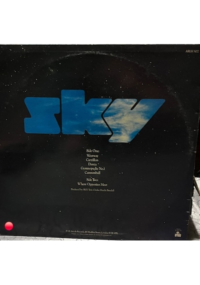Sky Sky Ariola, Arlh 5022, 1979