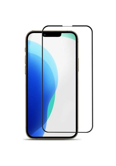 Apple Uyumlu   iPhone 13 (6.1'') Tam Kaplayan 5D Ekran Koruyucu Cam (515975285)