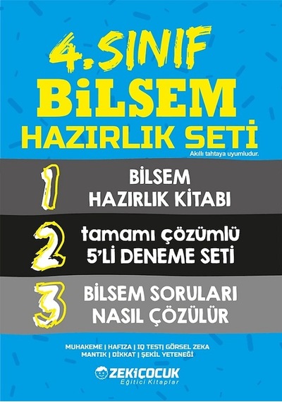 Zeki Çocuk 4. Sınıf Bilsem Hazırlık Seti Zeki Çocuk Yayınları