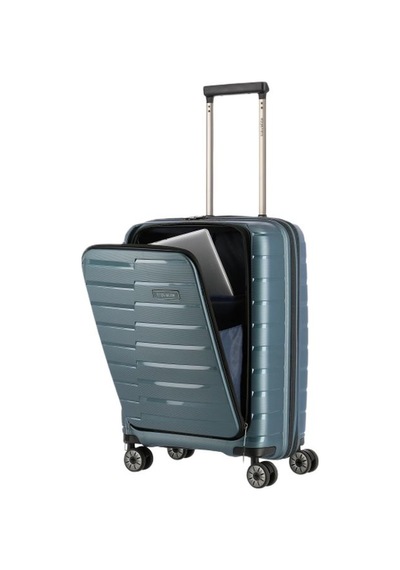 Travelite Ön Cepli Air Base Trolley S Kabin Boy Valiz Mavi