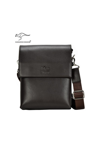 Sırt Çanta Erkek Moda Hakiki Deri Postacı Kangaroo Kıngdom 8188K