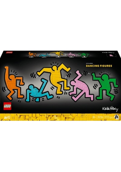 Lego 31216 Art Keith Haring Dans Eden Figürler