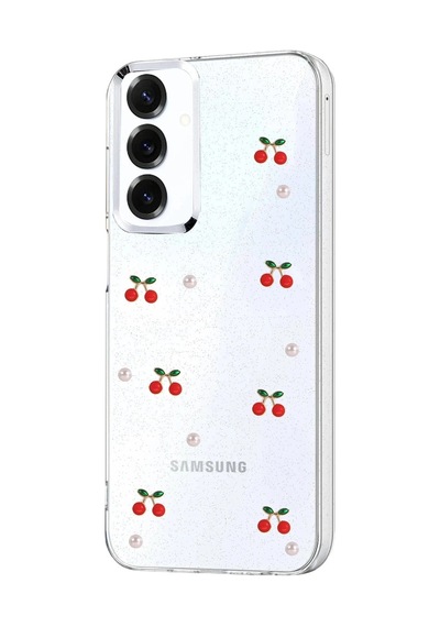 Samsung Uyumlu Galaxy A37 5g Fiyonk Desenli Kapak Desen 9