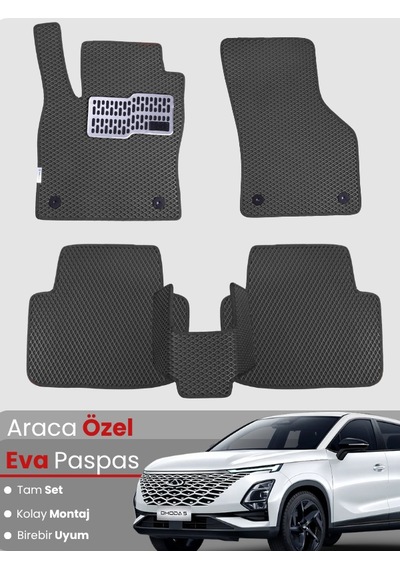 Chery Omada 5 Uyumlu Eva Paspas Tam Set Birebir Uyum, Araca Özel Tasarım,hızlı Ve Kolay Montaj 373