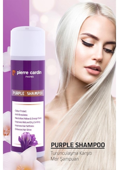 Pierre Cardin Turunculaşma Karşıtı Mor Şampuan 200 ML