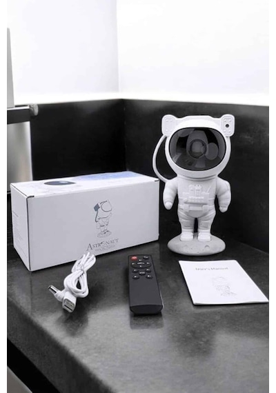 Astronot Görünümlü Projeksiyon Speaker Taşınabilir - Lisinya