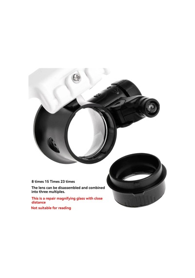 Led Işıklı Büyüteç 8x/15x/23x