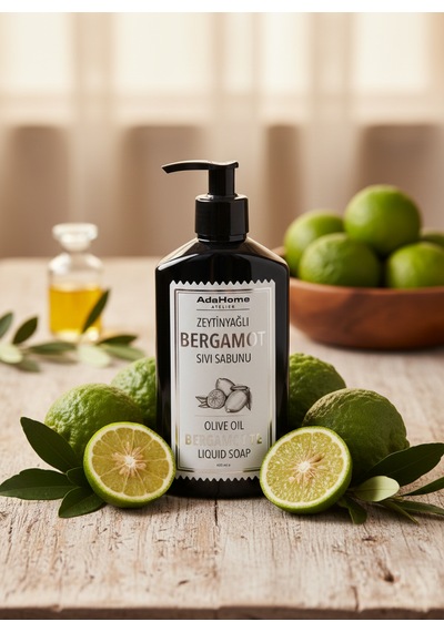Adahome Atelier Bergamot Ve Zeytinyağlı Sıvı Sabun
