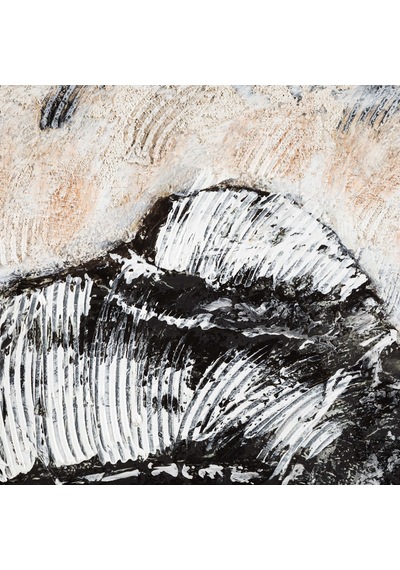Fossıl Fısh Yağlıboya Tablo 100x100cm