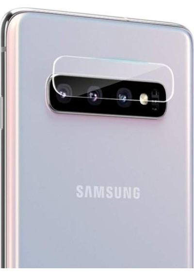Ecr Samsung Galaxy Uyumlu S10 Plus Kırılmayan Kamera Koruyucu