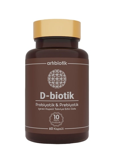 Doğadan Bizim Artıbiotik D-Biotik 60 Kapsül
