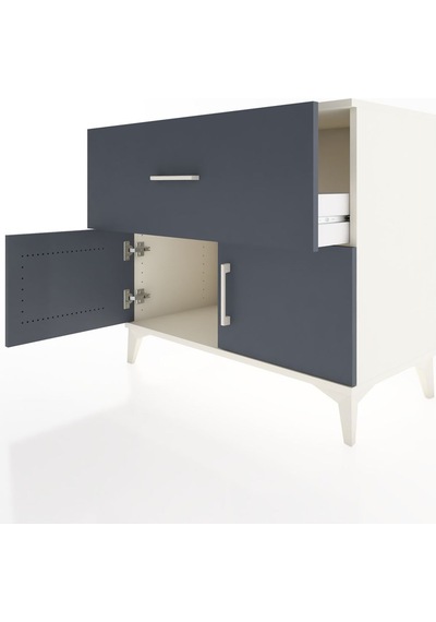 Hyperion Şifonyer Tek Çekmeceli 2 Kapaklı 88x44x80 Aytaşı-ant... Aytaşı Hyperion Şifonyer Tek Çekmeceli 2 Kapaklı 88x44x80 Aytaşı-ant... Aytaşı