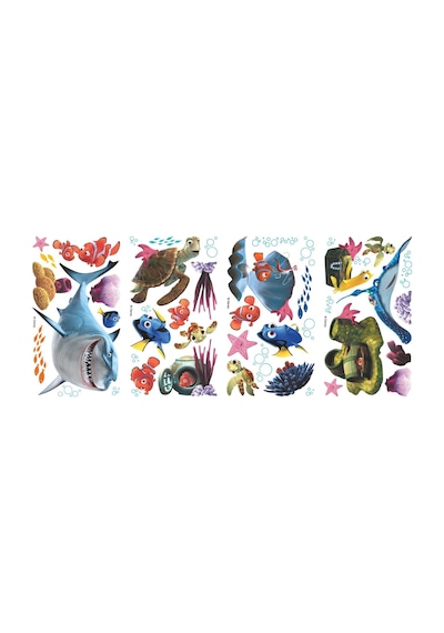 Rmk2059scs Rm Disney Her Nemo Duvar Dövmesi, Pvc, Renkli, 29 X 13 X 2,5 Cm Acı Kahve