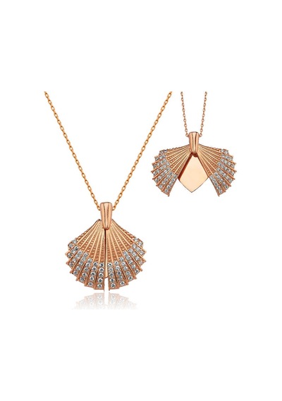 925 Ayar Gümüş Rose Altın Kaplama Kaplama Kaplama Kişiye Özel İstiridye Bayan Kolye Rose Gold 925 Ayar Gümüş Rose Altın Kaplama Kaplama Kaplama Kişiye Özel İstiridye Bayan Kolye Rose Gold