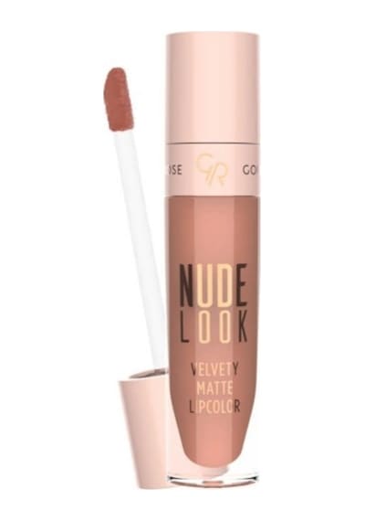 Golden Rose Nude Look Velvety Matte Lipcolor Ruj 01 Just Nude
