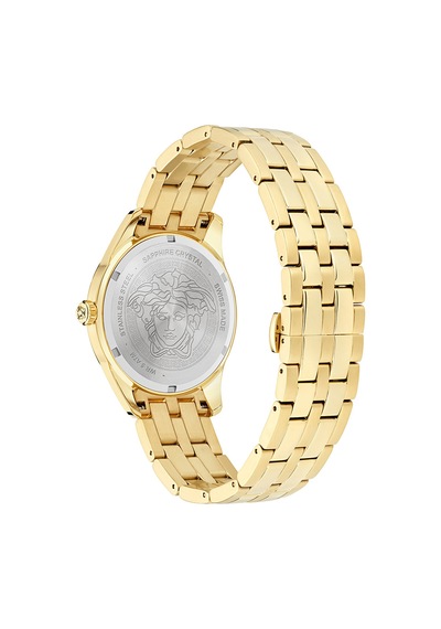 Versace Greca Time Gmt Vrscve7c00723 Altın - Mavi
