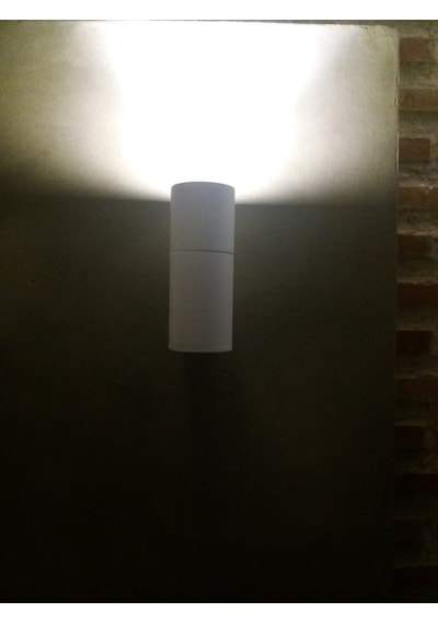 Dış Mekan Tek Yönlü Led Ampüllü Aplik (319457525) Beyaz