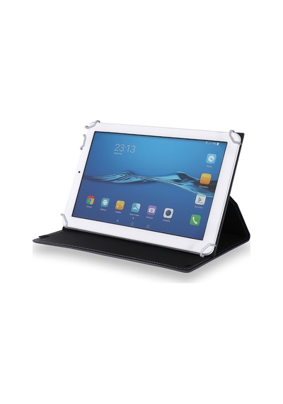 P Hilips M9 Pro S410j 10.1" Tablet Uyumlu Standlı Üniversal Kapaklı Lacivert Tablet Kılıfı