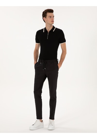 Pierre Cardin Erkek Siyah Kazak /triko 50315745-vr046 Siyah