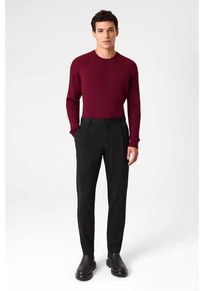 Back And Bond Siyah Slim Fit Takım Pantolon Çok Renkli