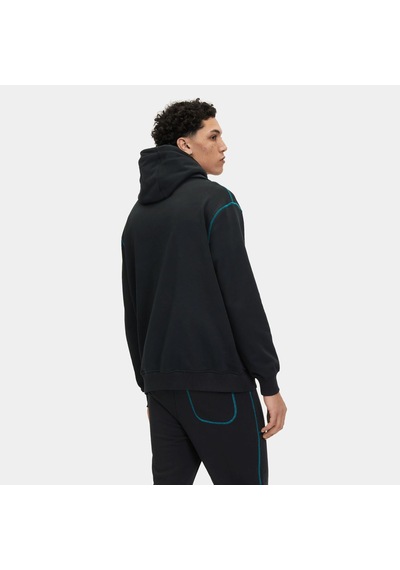 Siyah Fila Kapşonlu Sweatshirt Lu411127 Siyah