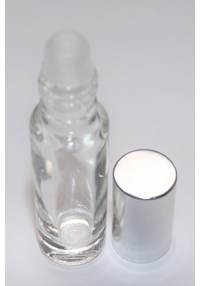 Boş Parfüm Şişesi 4-5 Ml 10 Adet Roll-on Gri Kapaklı Boş Şişe